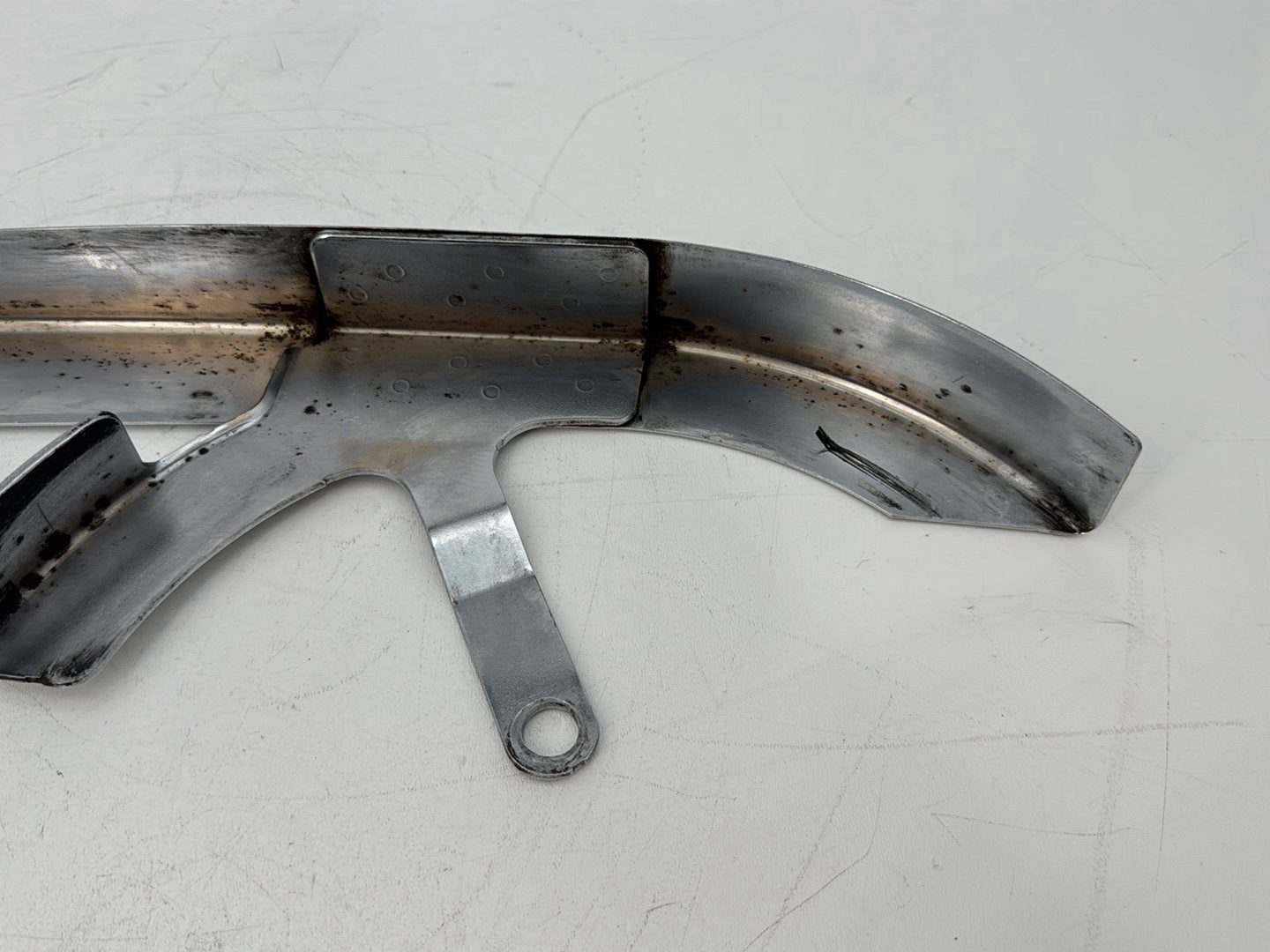 2009 Harley Sportster XL1200 L 1200 Low OEM Drive Belt Guard Cover Shield Chrome