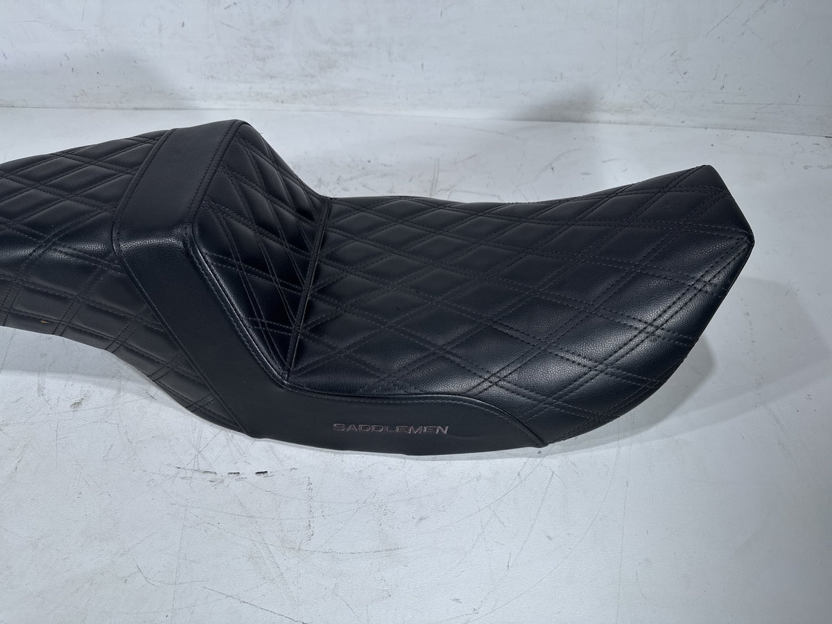 06 Harley Street Glide Touring FLHX Passenger Rider Driver Seat Saddle SADDLEMEN