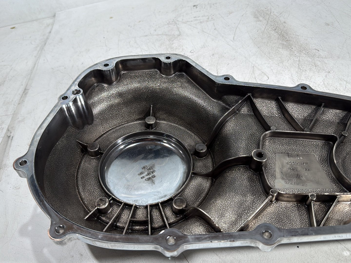 2011 Harley Street Glide Touring FLHX OEM Outer Primary Clutch Cover