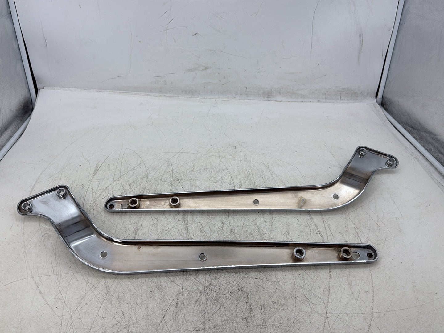 2000 Harley Softail FLSTC Heritage Classic OEM Left Right Saddlebag Fender Struts Brackets