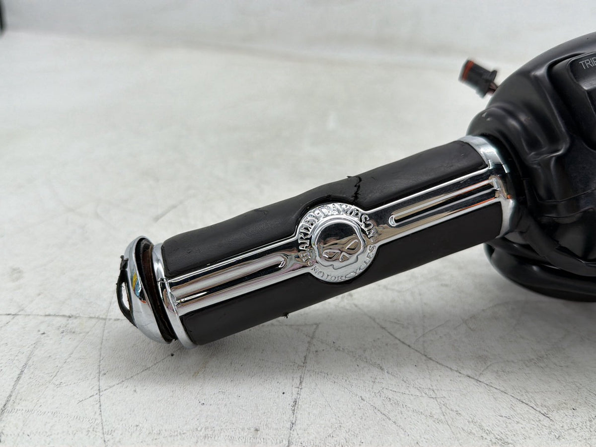 2014 Harley Dyna Low Rider Left Turn Signal Headlight Switches Controls SKULL