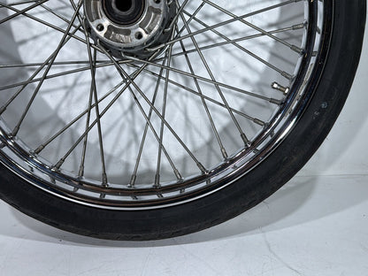 2000 Harley Dyna FXDWG Wide Glide OEM Front Wheel Rim Tire Spoked