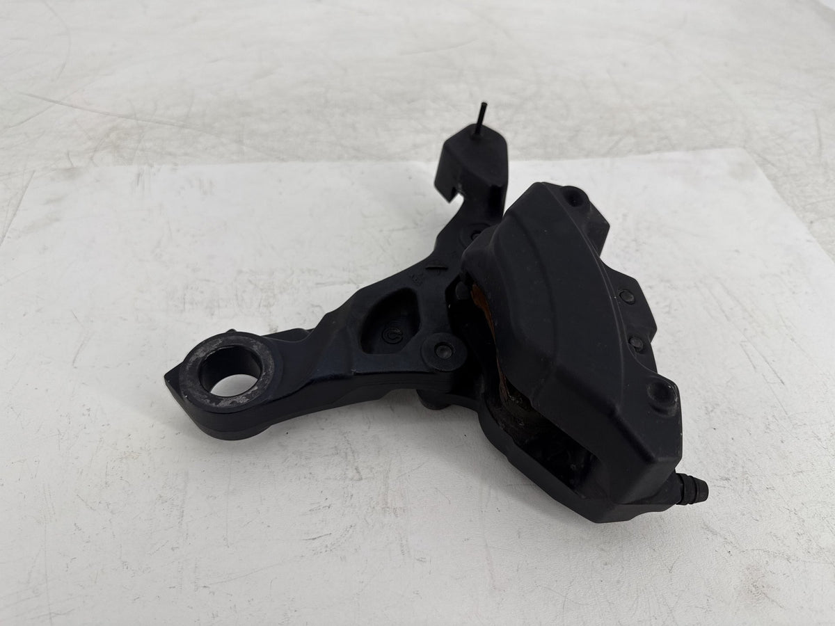 2013 Harley Street Glide Touring FLHX OEM Rear Back Brake Caliper w/ Bracket