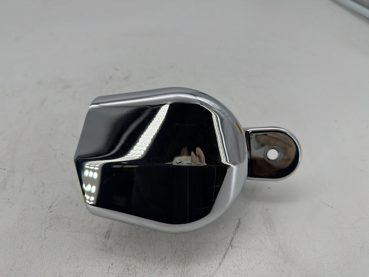 2002 Harley Electra Glide Touring Classic OEM Horn Signal Klaxon Chrome Cover