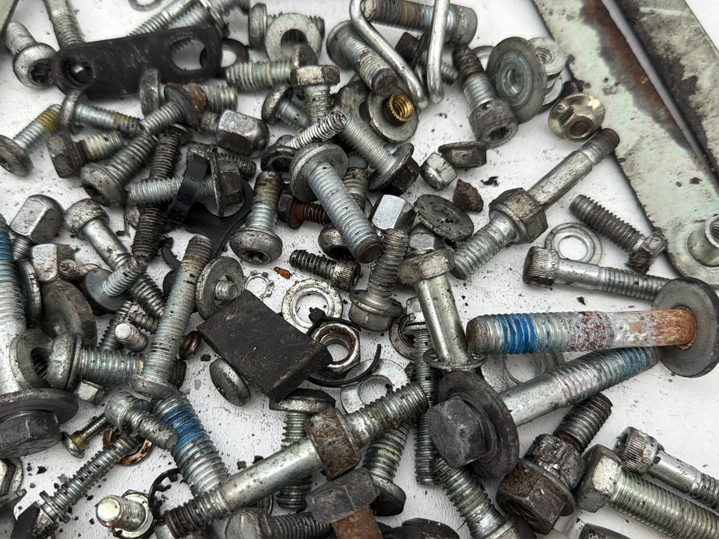 2011 Harley Heritage Softail Classic FLSTC OEM Hardware Bolts Nuts & Brackets