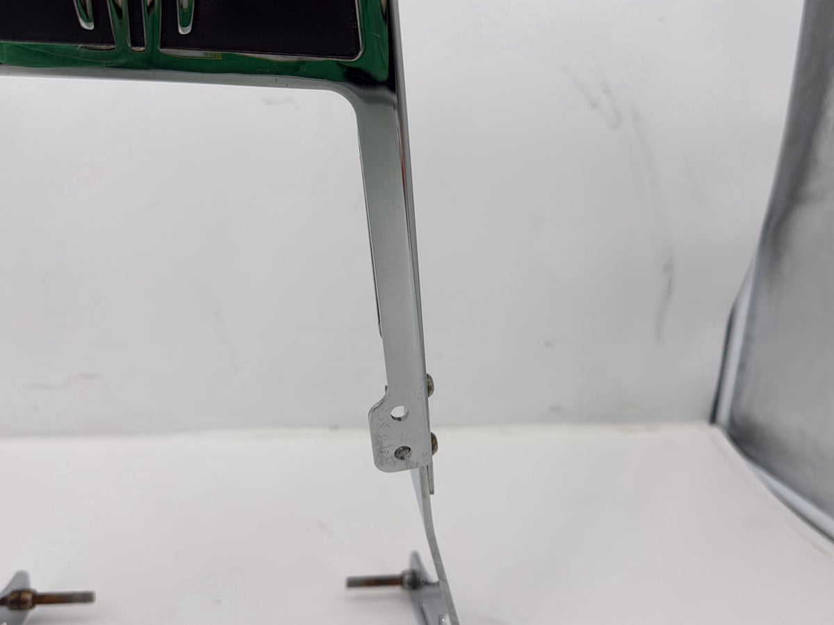 2003 Harley Sportster XL1200C 1200 OEM Rear Sissy Bar w/ Backrest Cushion Pad