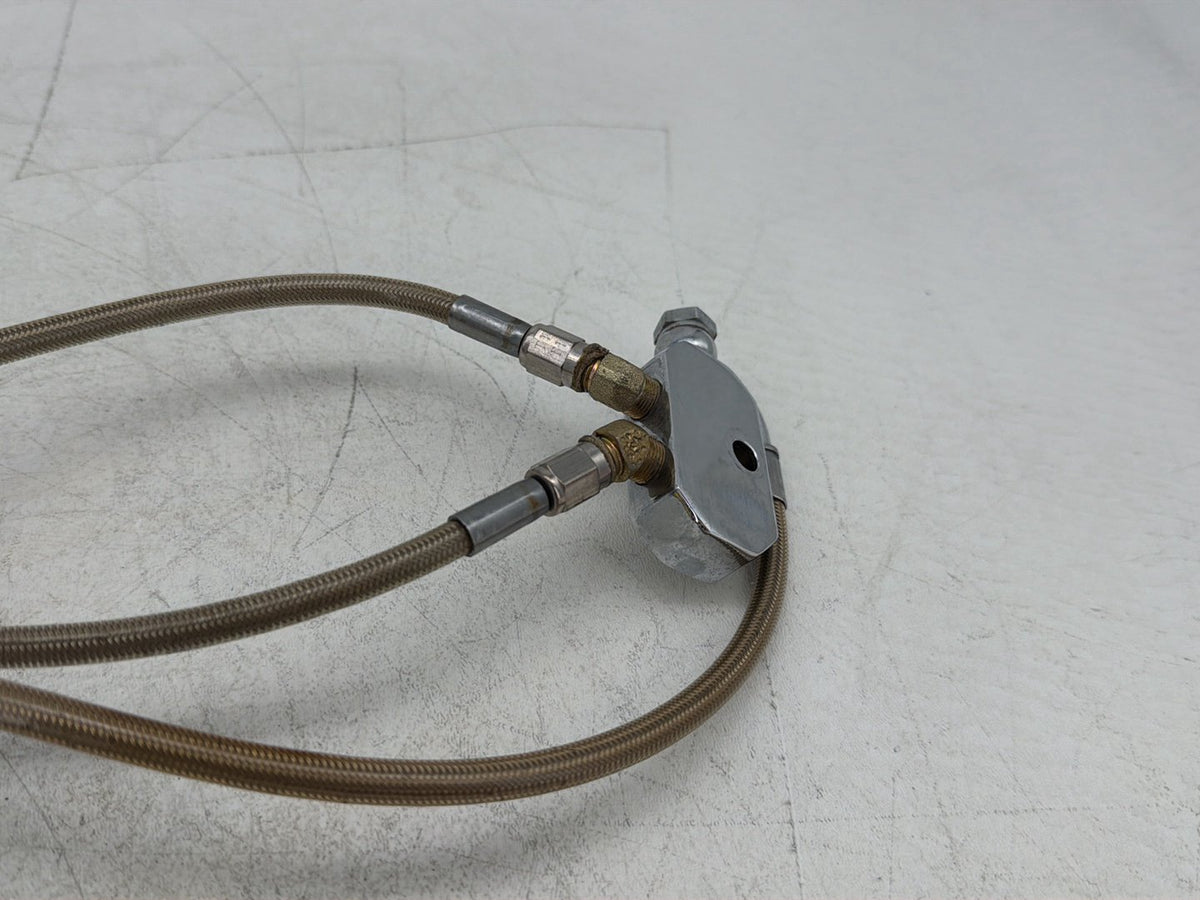 2003 Harley Electra Glide Touring Ultra OEM Front Brake Hose Line Pipe