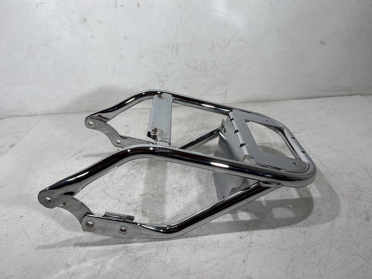 2012 Harley Electra Glide Touring Ultra OEM Rear Back Luggage Rack Storage Baggage Bar