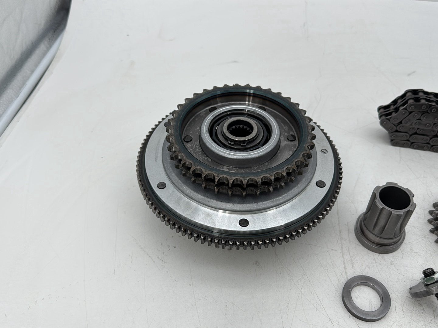 2002 Harley Dyna FXD Super Glide OEM Clutch Basket Chain Tensioner Kit
