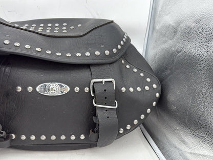1997 Harley Softail Heritage Classic Rear Left Right Saddlebags Luggage Leather
