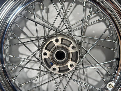 2013 Harley Heritage Softail Classic FLSTC OEM Front Rear Wheel Rim Tire Spoked