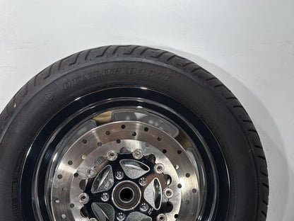 2007 Harley Electra Glide Touring FLHTCUI OEM Front & Rear Wheel Rim Tire 16"