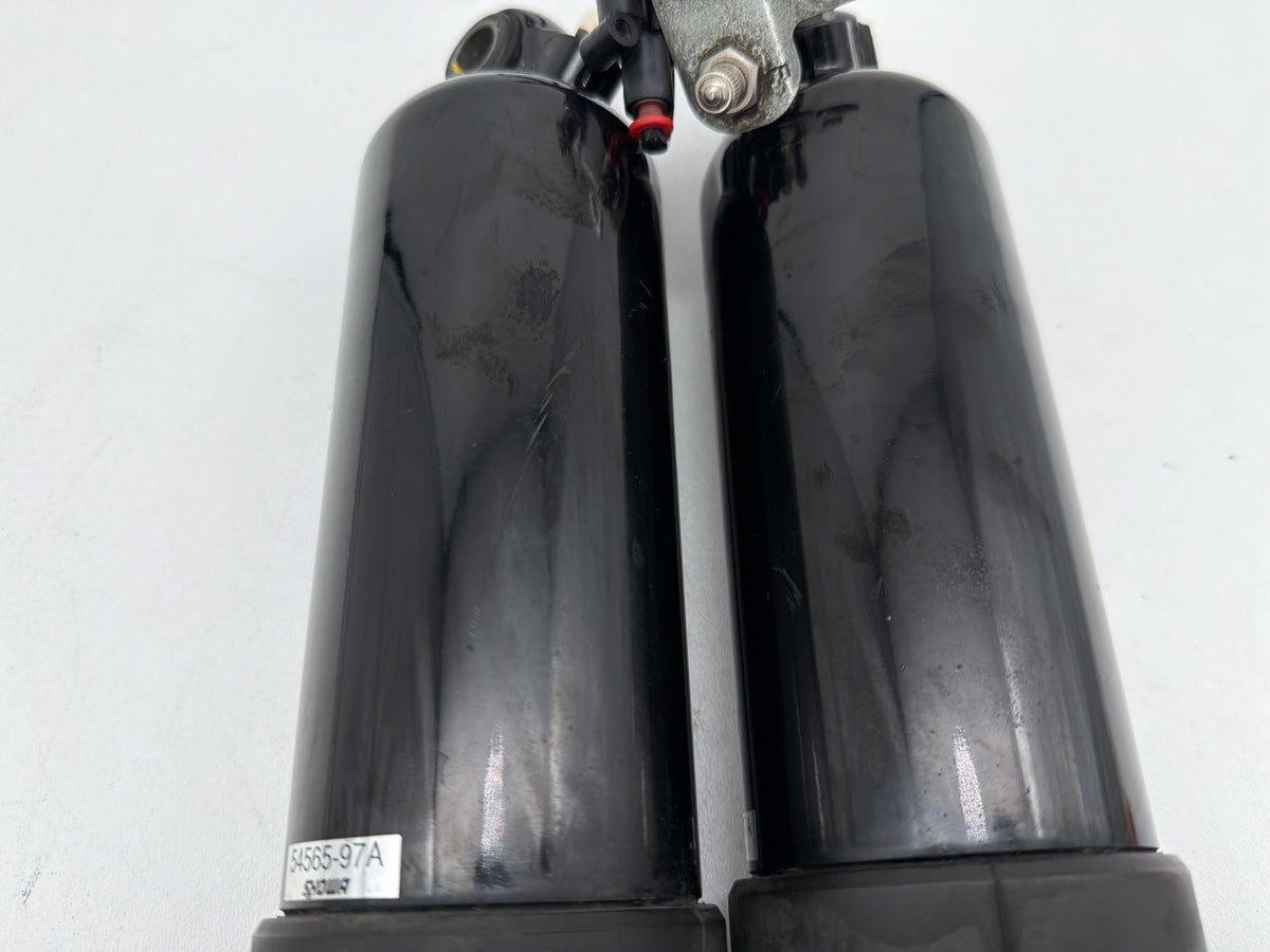 01 Harley Electra Glide Touring Classic OEM Rear Left Right Shock Absorbers 13"