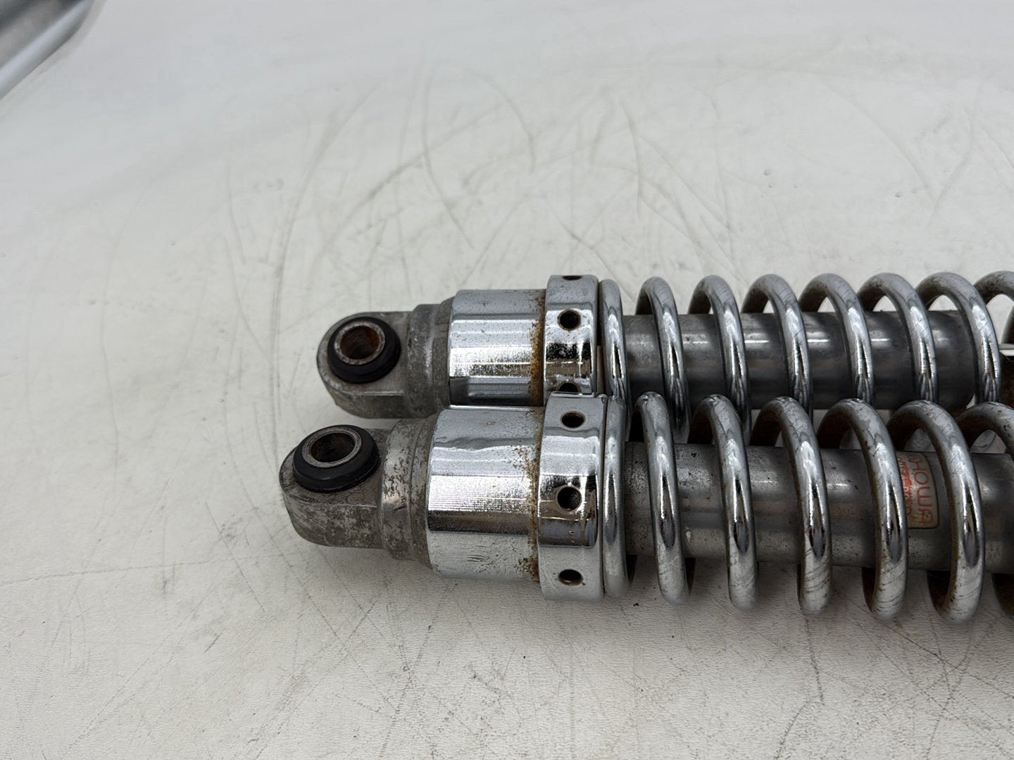 2008 Harley Sportster XL883L 883 Low OEM Rear Left Right Shock Absorbers 13.5"
