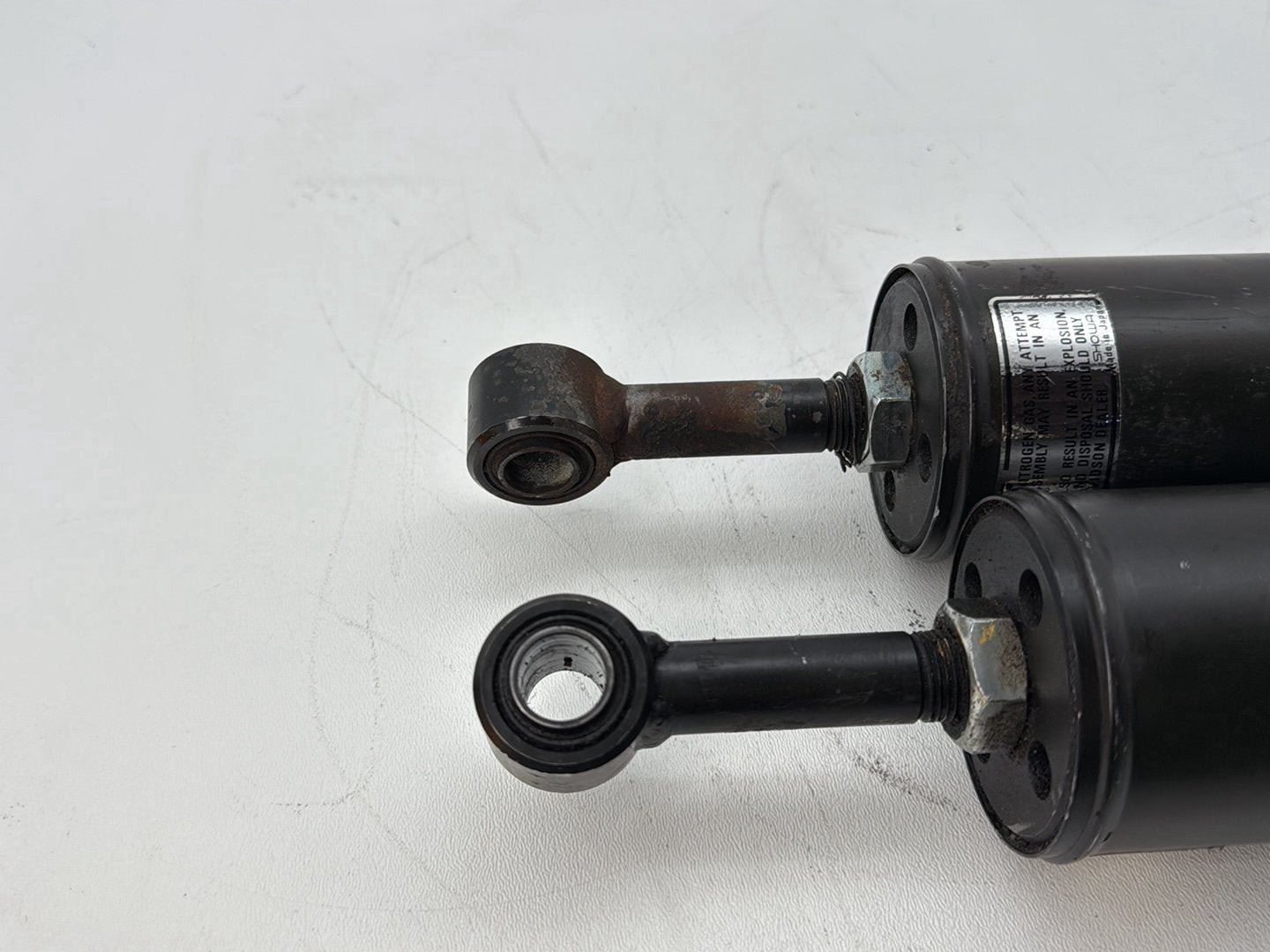 1991 Harley Heritage Softail Classic FLSTC OEM Rear Left Right Shock Absorbers