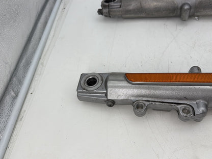 11 Harley Electra Glide OEM Front Triple Tree Set &amp; LH RH Fork Legs Sliders