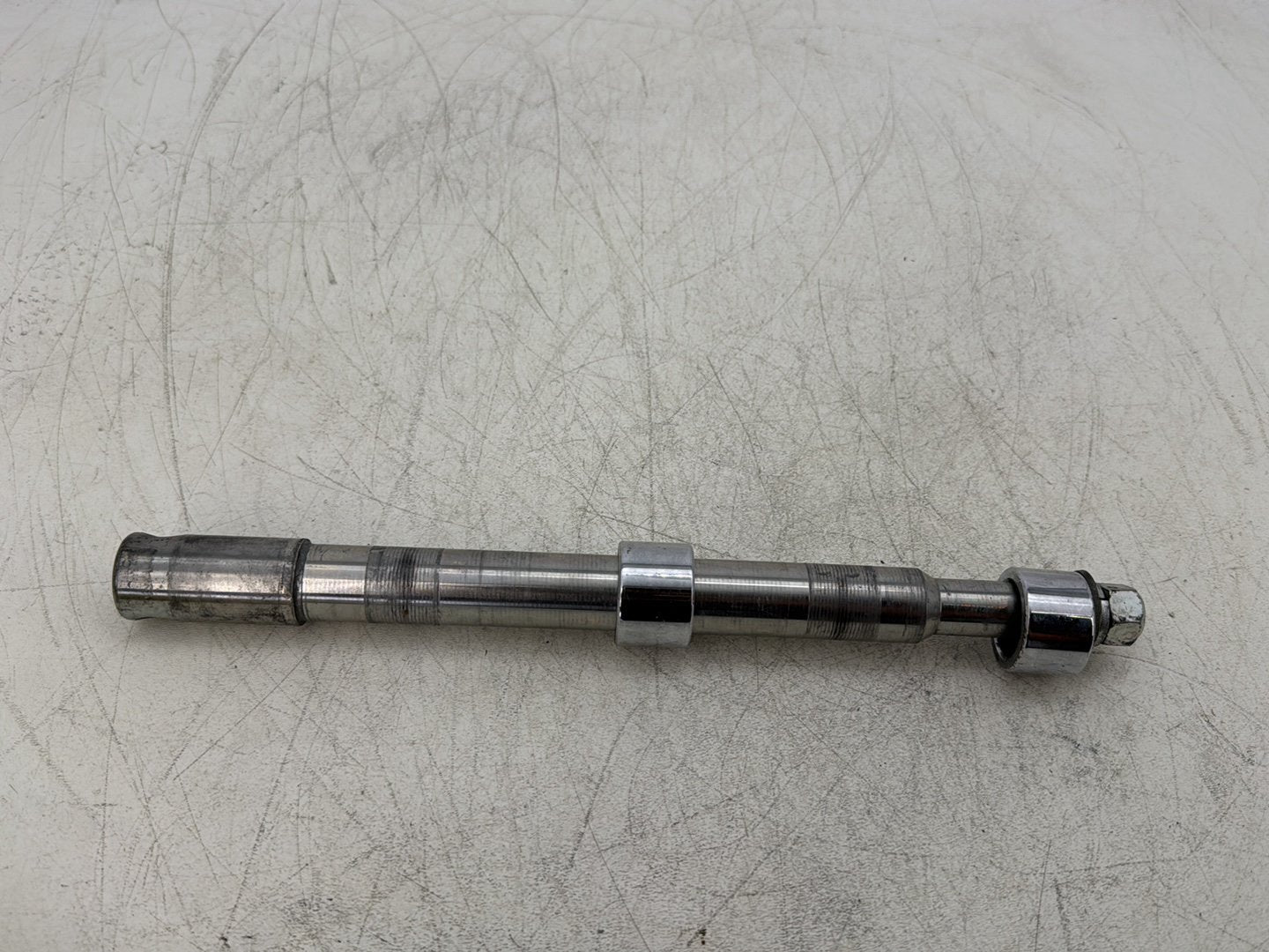 2007 Harley Touring FLHTC Electra Glide Classic OEM Front Wheel Axle Bolt Shaft