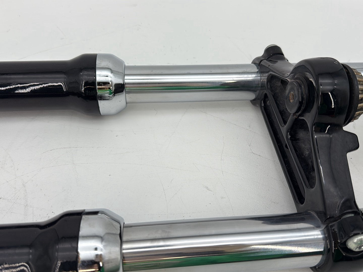 2004 - 2013 Harley-Davidson Sportster 1200 Custom Front Triple Tree Set & LH RH Fork Legs Sliders 46126-04
