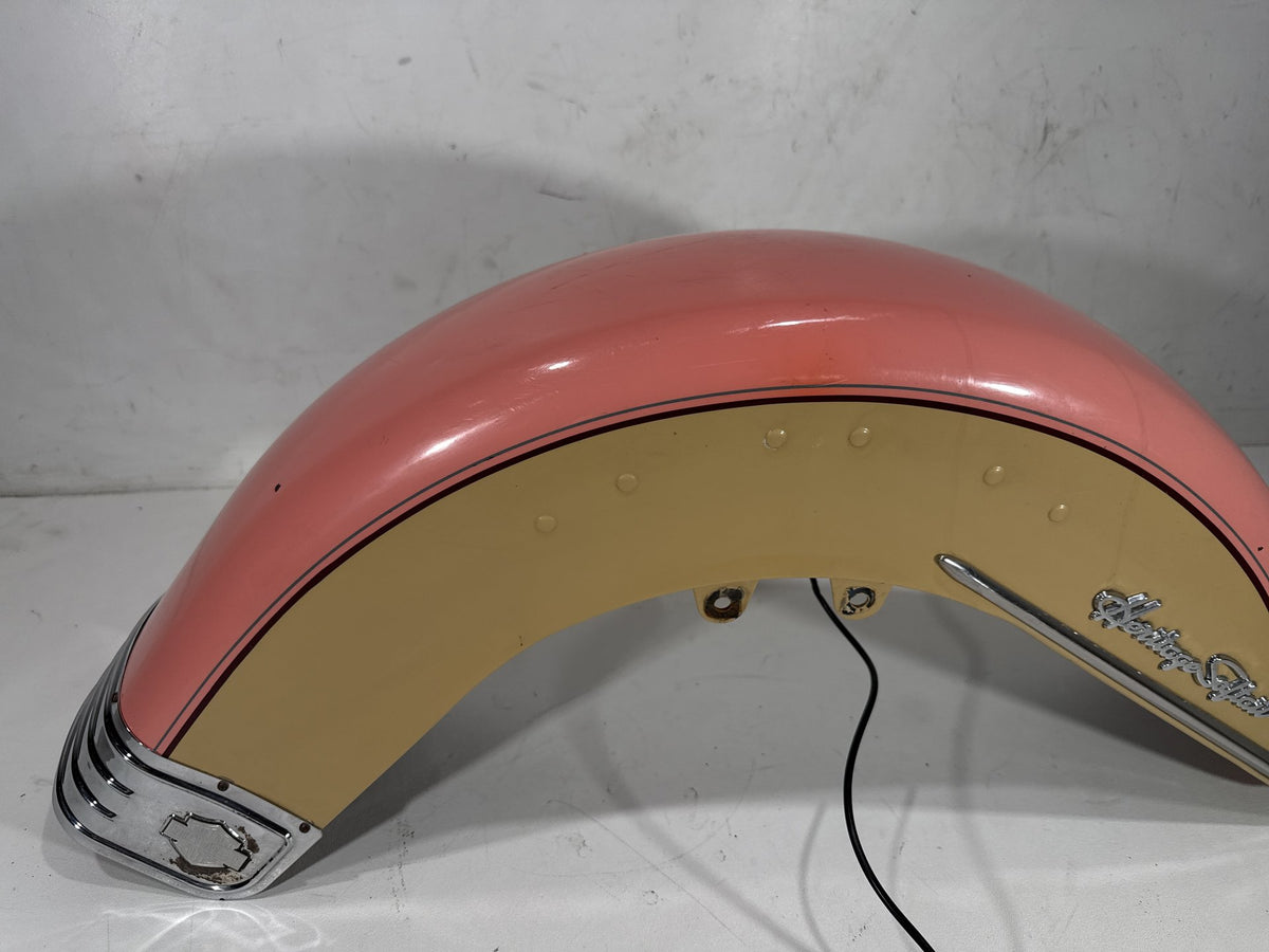 1995 Harley Heritage Softail Classic OEM Front Wheel Fender Shell Panel