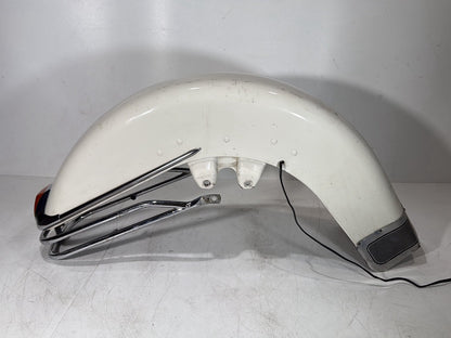 1999 - 2006 Harley-Davidson Touring Road King Police Front Wheel Fender Shell Panel w/ Front Fender Bumper Rail Cushion