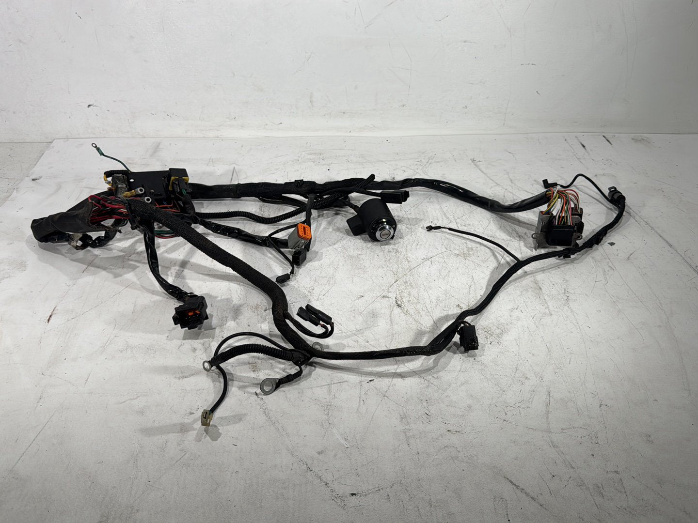1997 Harley Sportster 1200 Custom XL1200C OEM Main Wire Wiring Harness Ignition Switch NOKey