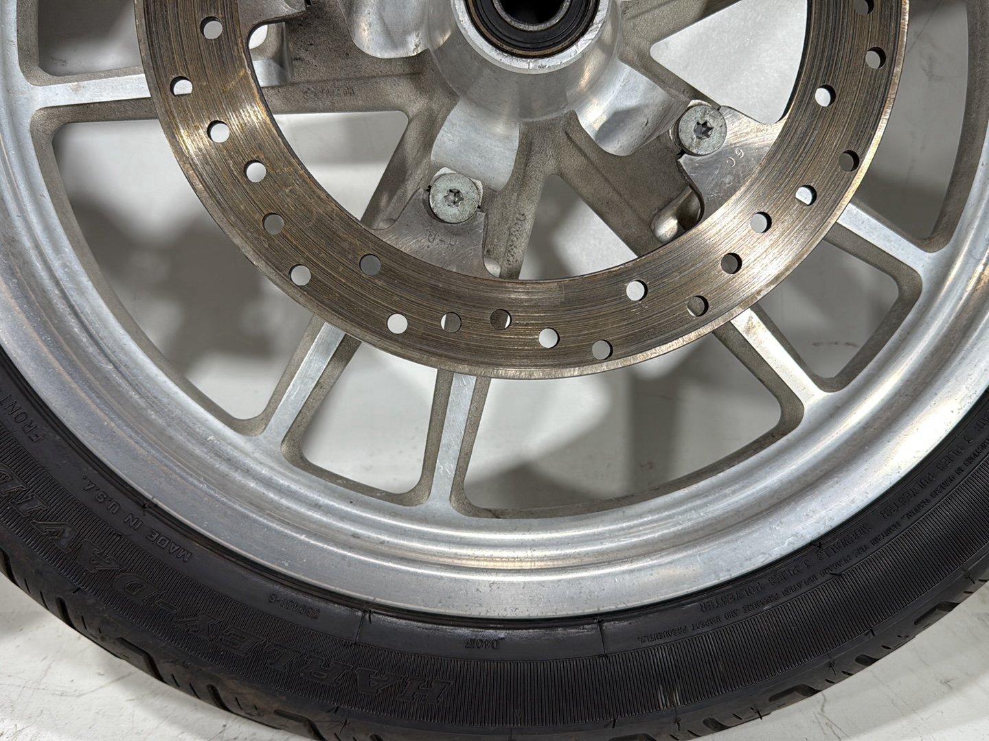 2006 Harley Dyna Super Glide Custom FXDCI OEM Front & Rear Wheel Rim Tire