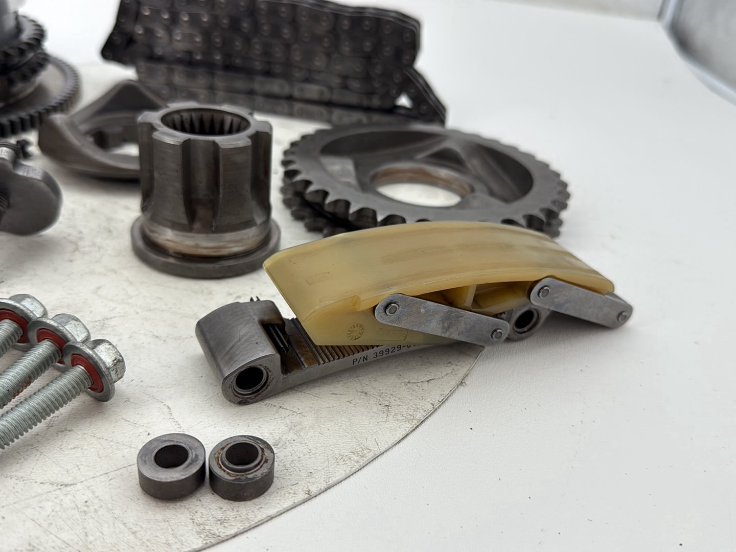 2008 Harley Softail Deluxe FLSTN OEM Clutch Basket Chain Tensioner Kit