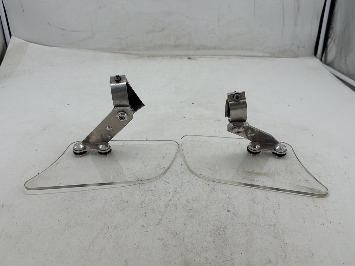 2005 Harley Softail Springer FLSTSCI OEM Left Right Flare Wind Deflector Cover