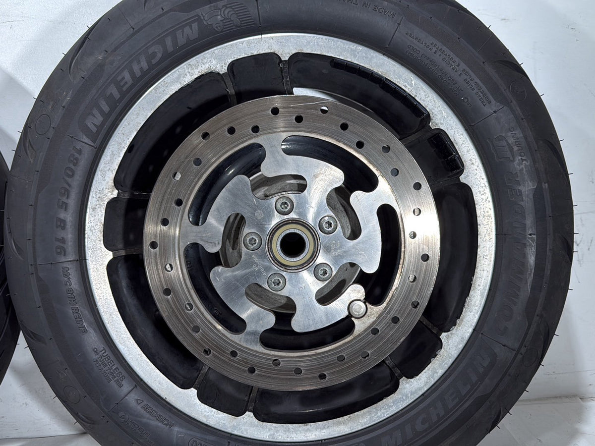 2011 Harley Road Glide Touring FLTRX OEM Front & Rear Wheel Rim Tire