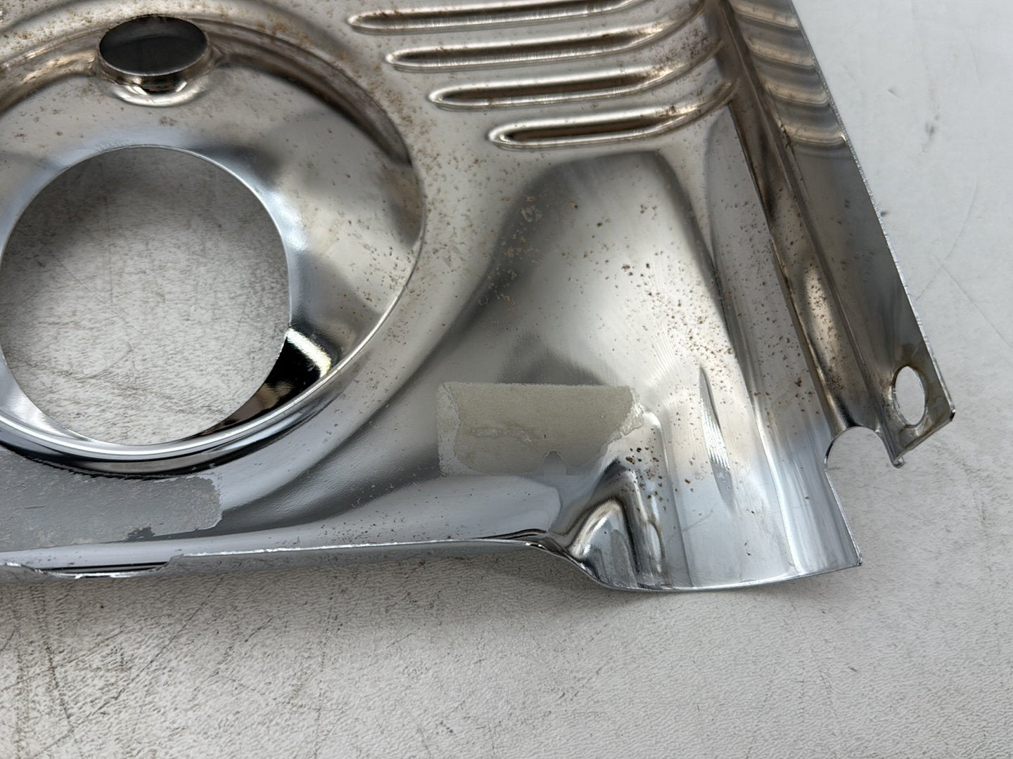 2013 Harley Heritage Softail Classic FLSTC OEM Front Upper Nacelle Headlight Cover Panel