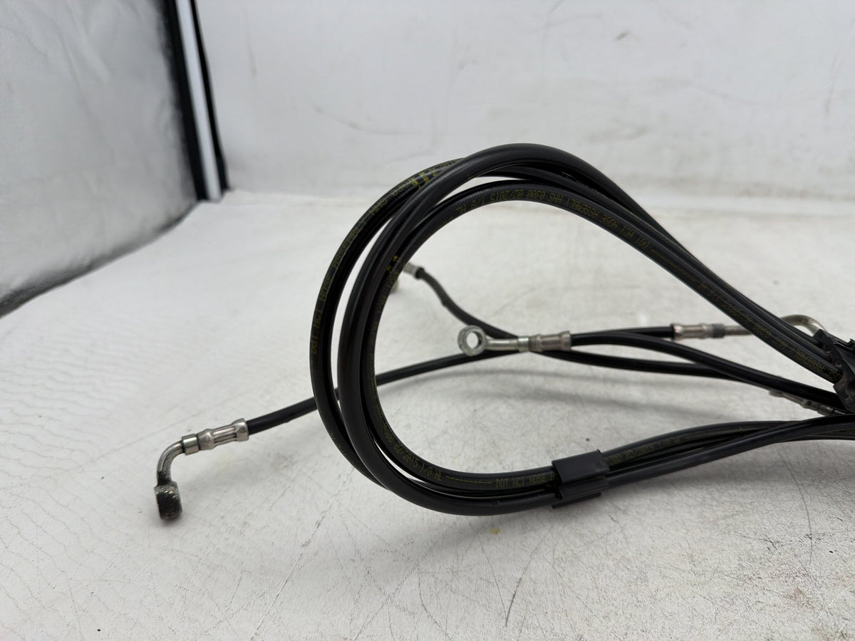 2015 Harley Electra Glide Touring Ultra OEM Front Brake Hose Line Pipe ABS