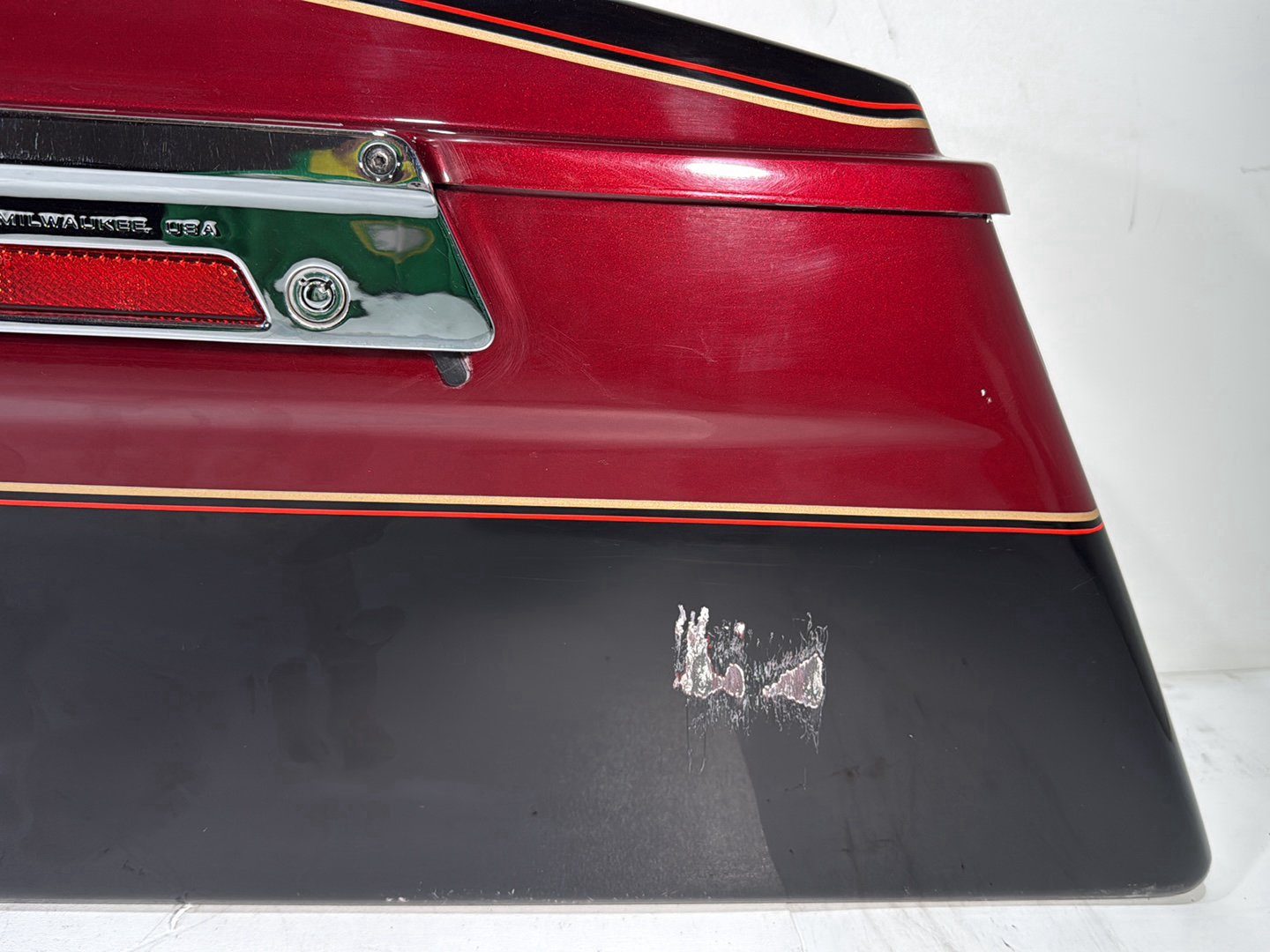 1995 Harley Touring FLHTCI Electra Glide Classic OEM Left Right Saddlebags Luggage NOKey