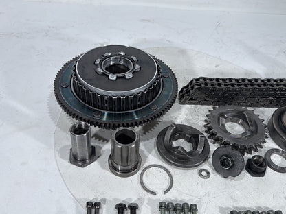 1997 Harley Softail Fat Boy FLSTF OEM Clutch Basket Chain Tensioner Kit 37707-94