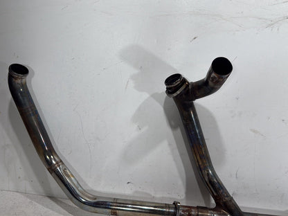 03 Harley Road King Touring FLHRCI Classic Exhaust Header Pipes Muffler RINEHART
