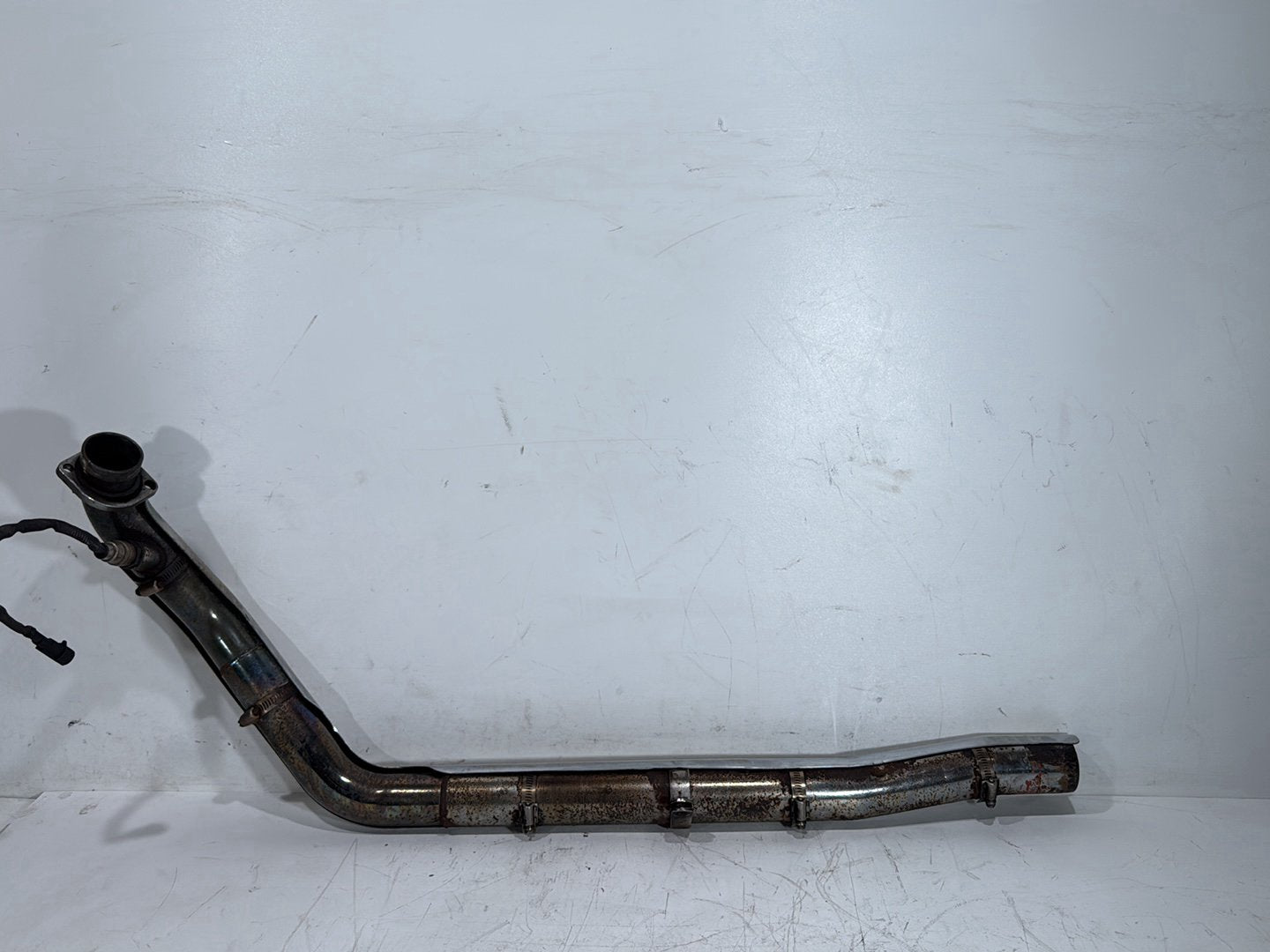 2008 Harley Road King Touring Exhaust Muffler Silencer Slip On DENTED