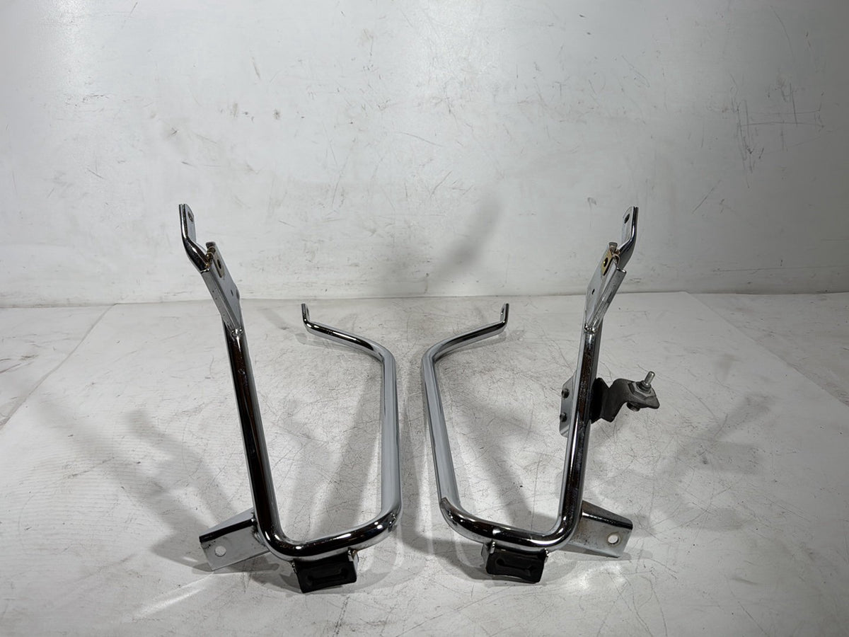 11 Harley Road Glide Touring FLTRX OEM Rear Left Right Saddlebag Guard Rails Bar