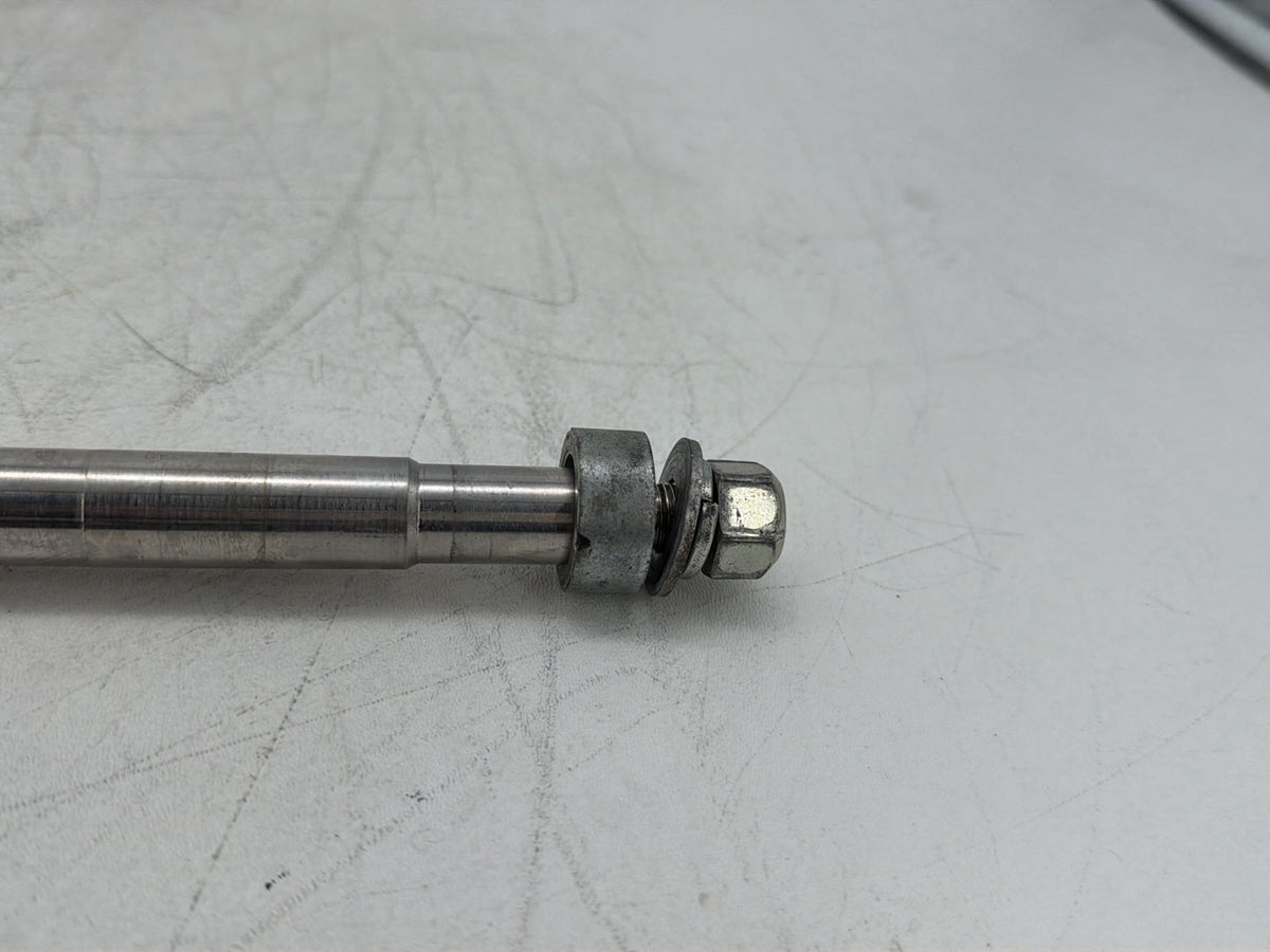 2005 Harley Softail Fat Boy FLSTF OEM Front Wheel Axle Bolt Shaft