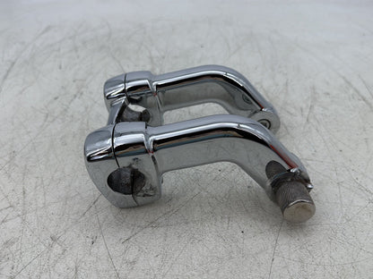 2015 Harley Dyna Low Rider FXDL OEM Front Handlebar Riser Top Clamp Chrome
