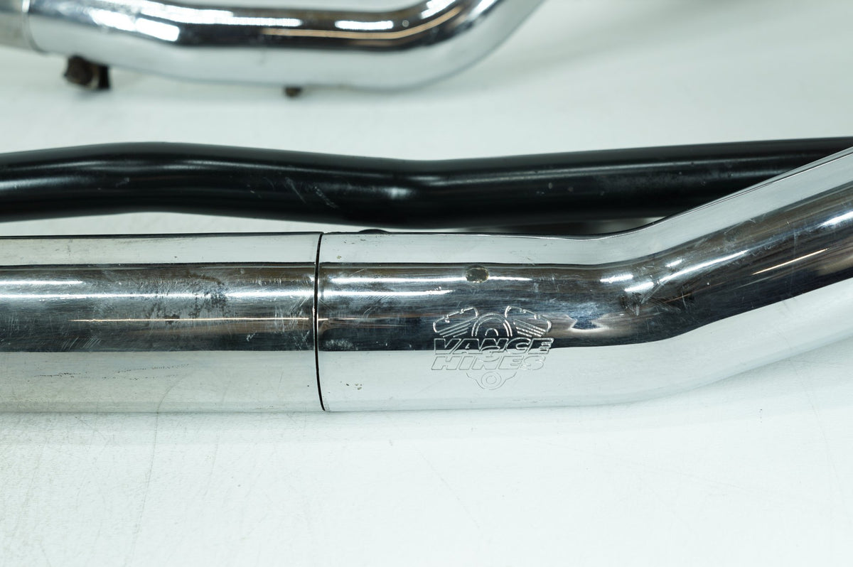 1999 - 2006 Harley-Davidson Softail Fat Boy Exhaust Header Pipes Vance & Hines  	65499-00A