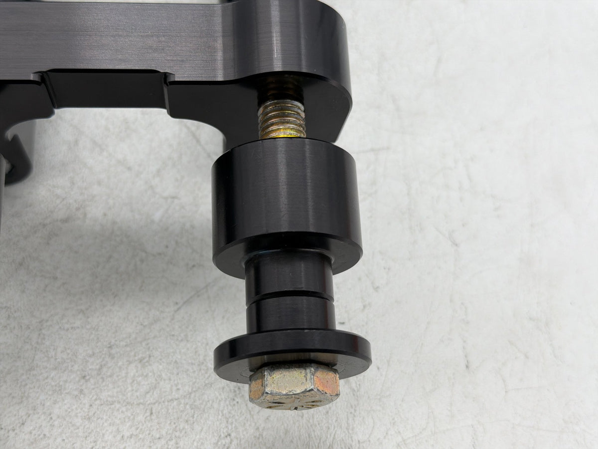 06 Harley Street Glide Touring Front Handlebar Riser Clamp Outlaw Cycle Products