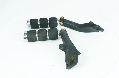 2007 - 2016 Harley-Davidson Dyna Super Glide Custom Passenger Left & Right Foot Pegs 49224-06A