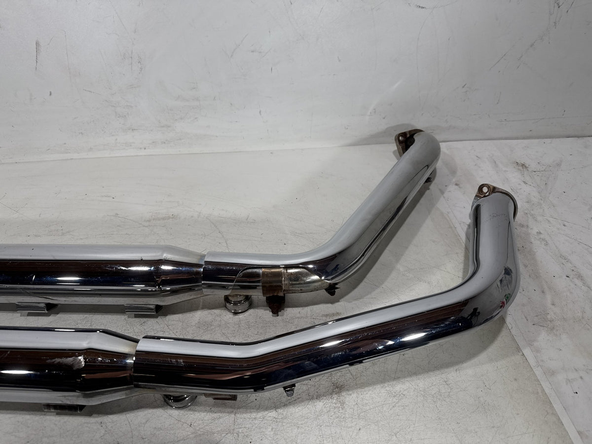 04 Harley Heritage Softail Classic FLSTCI Exhaust Header Pipes Muffler S & S