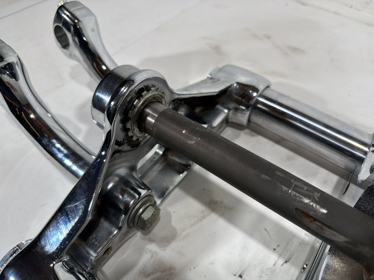 2006 Harley Softail Deuce FXSTDI Front Triple Tree Set & LH RH Fork Legs Sliders