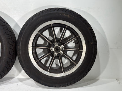 1996 Harley Electra Glide Touring FLHT OEM Front & Rear Wheel Rim Tire
