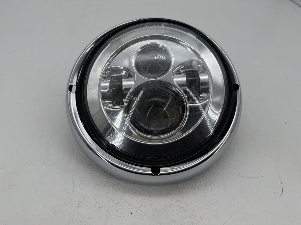 11 Harley Electra Glide Touring Ultra OEM Headlight Headlamp Head Lamp Light LED