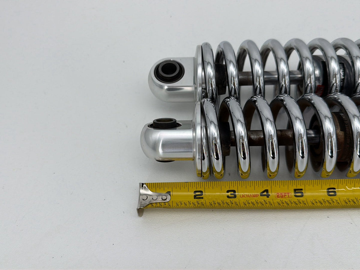 2007 Harley Dyna Street Bob Rear Left Right Shock Absorbers Drag Specialties 14"