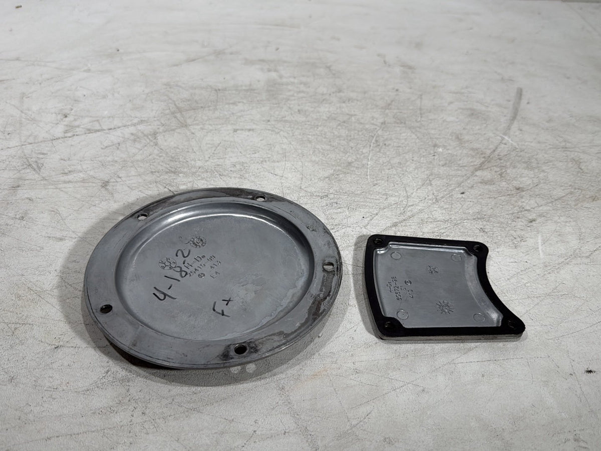 2003 Harley Electra Glide Touring FLHTI OEM Lower Clutch Derby Cover Trim Cap