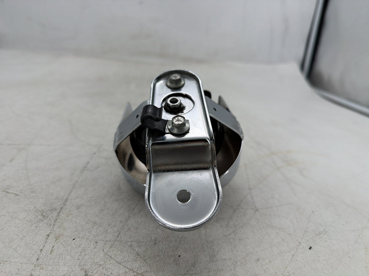 2009 Harley Electra Glide Touring CVO Eagle OEM Horn Signal Klaxon Chrome Cover