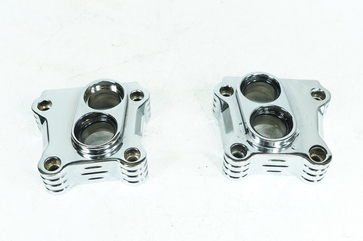 2004 Harley Softail FLSTCI Heritage OEM Tappet Engine Lifter Chrome Covers