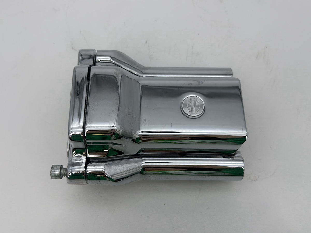 2003 Harley Sportster XL1200C Anniversary Front Handlebar Riser Top Clamp Chrome